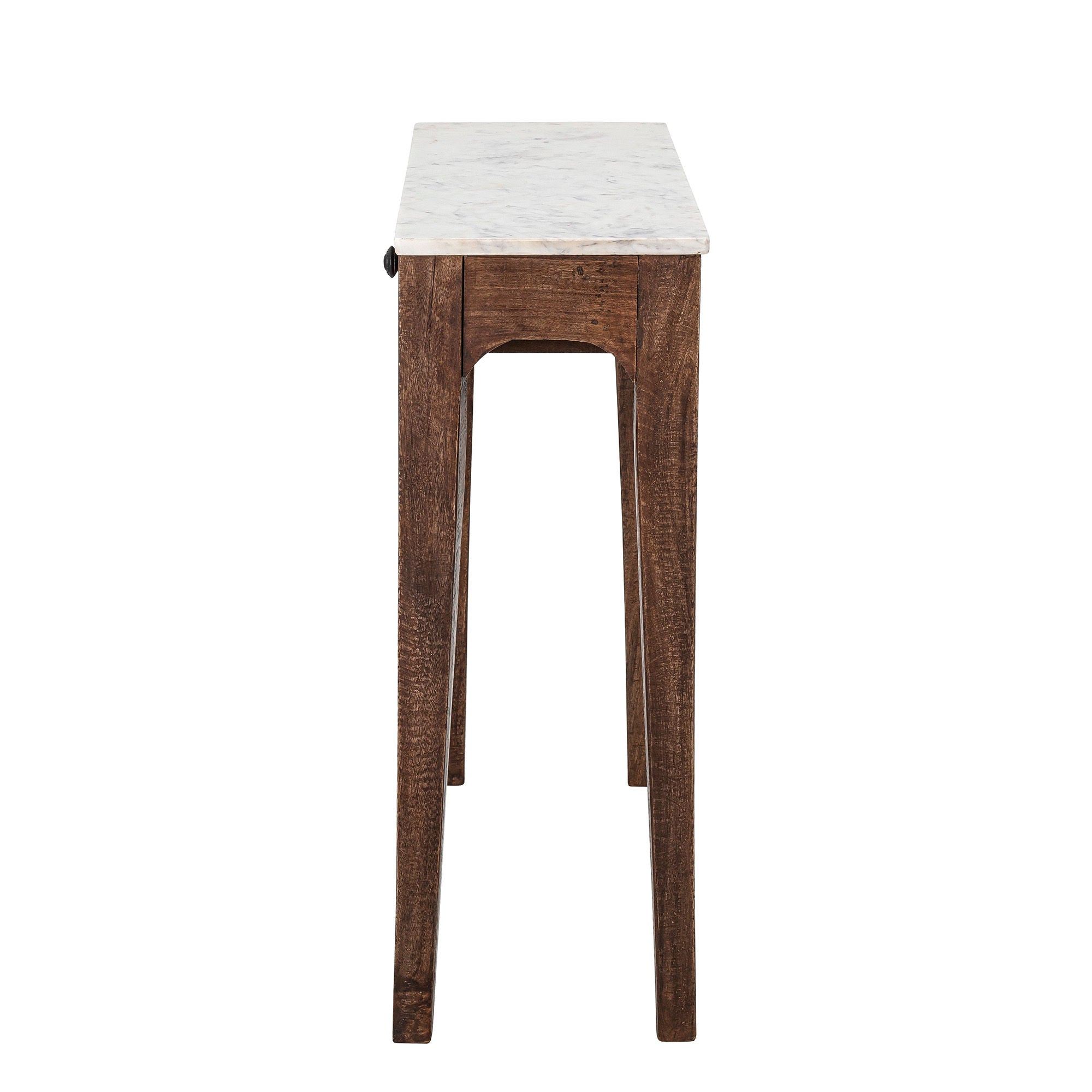 Creative Collection Hauge table d'appoint, brun, marbre