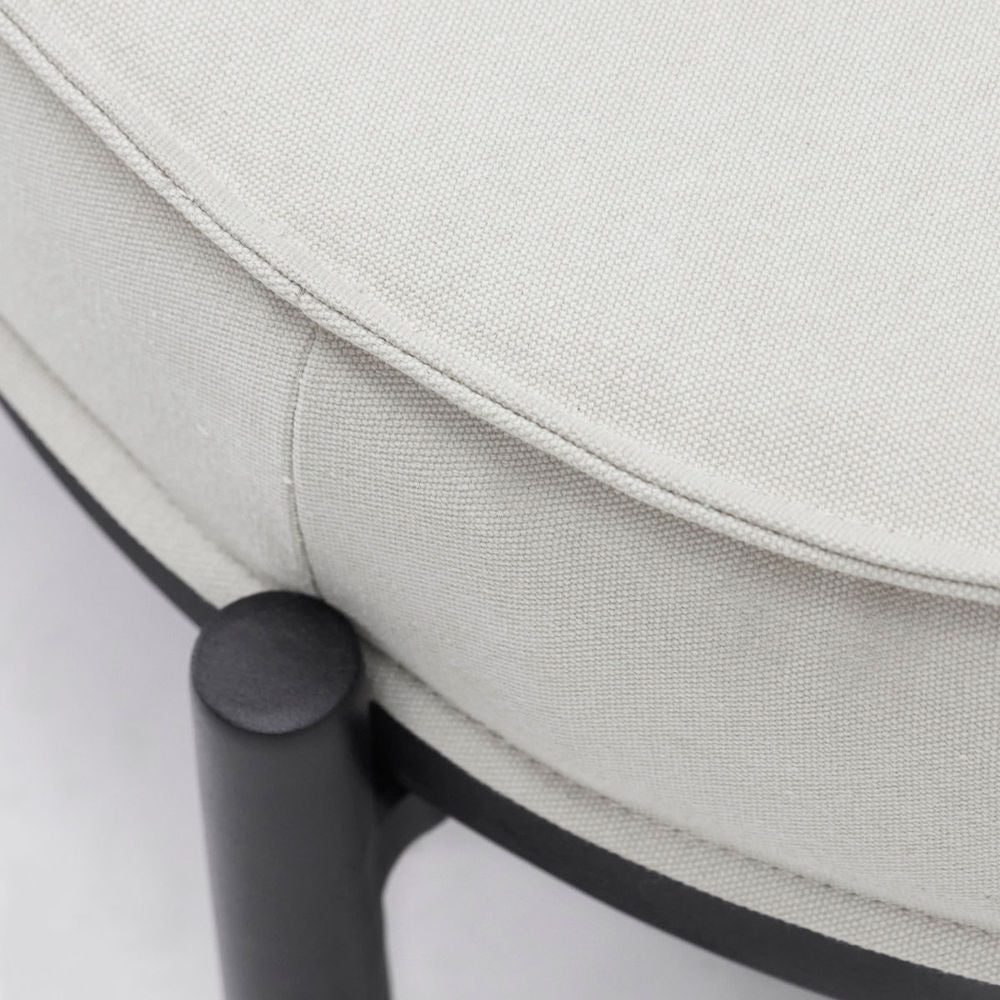 House Doctor Fauteuil/hocker, Coton, Sable