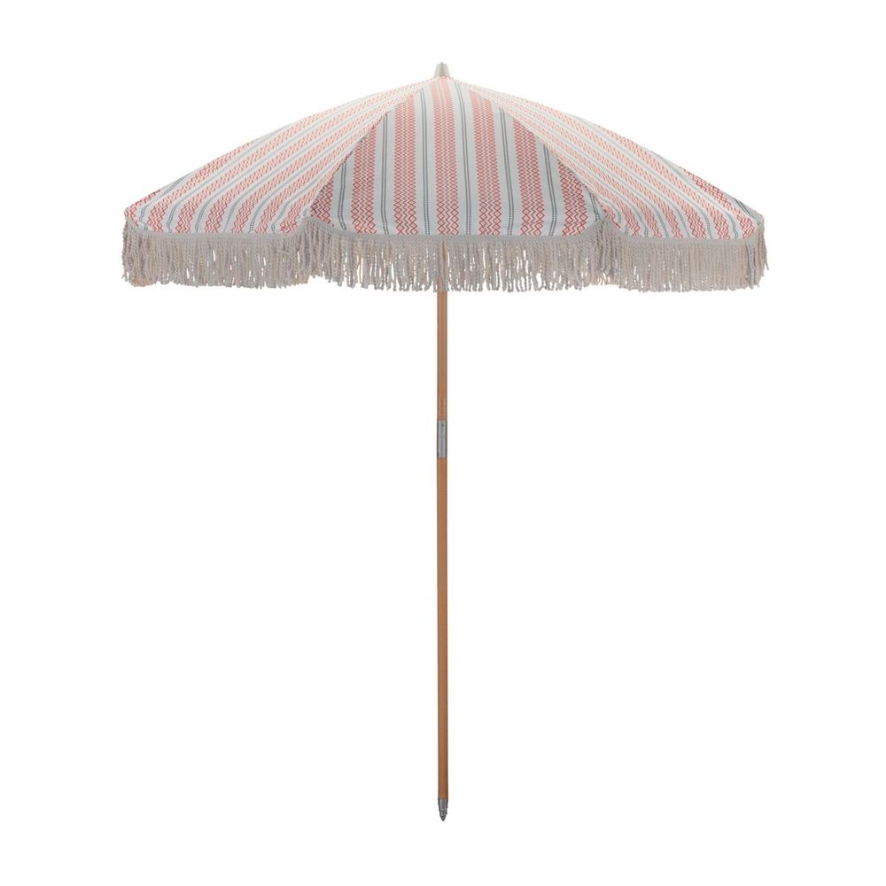 Parasol de plage ou de jardin House Doctor, Umbra, rouge/vert