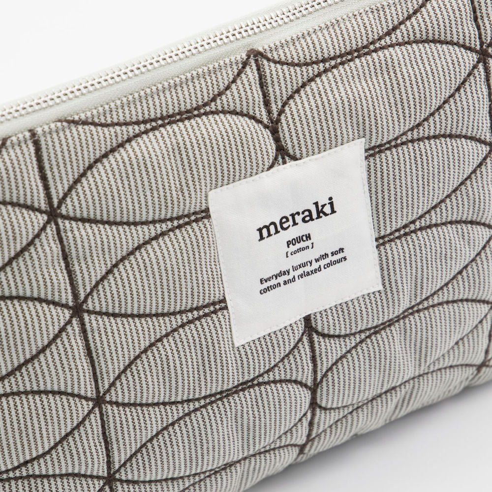 Meraki Pouch, Mentha, Hellgrau/Armee grün