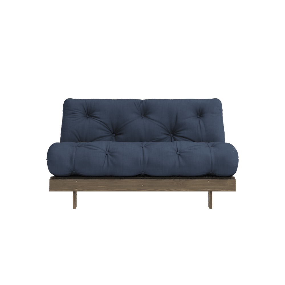 Karup Design ROOTS CAROB BROWN 140X200 W. COLCHÓN SUECIA NAVY