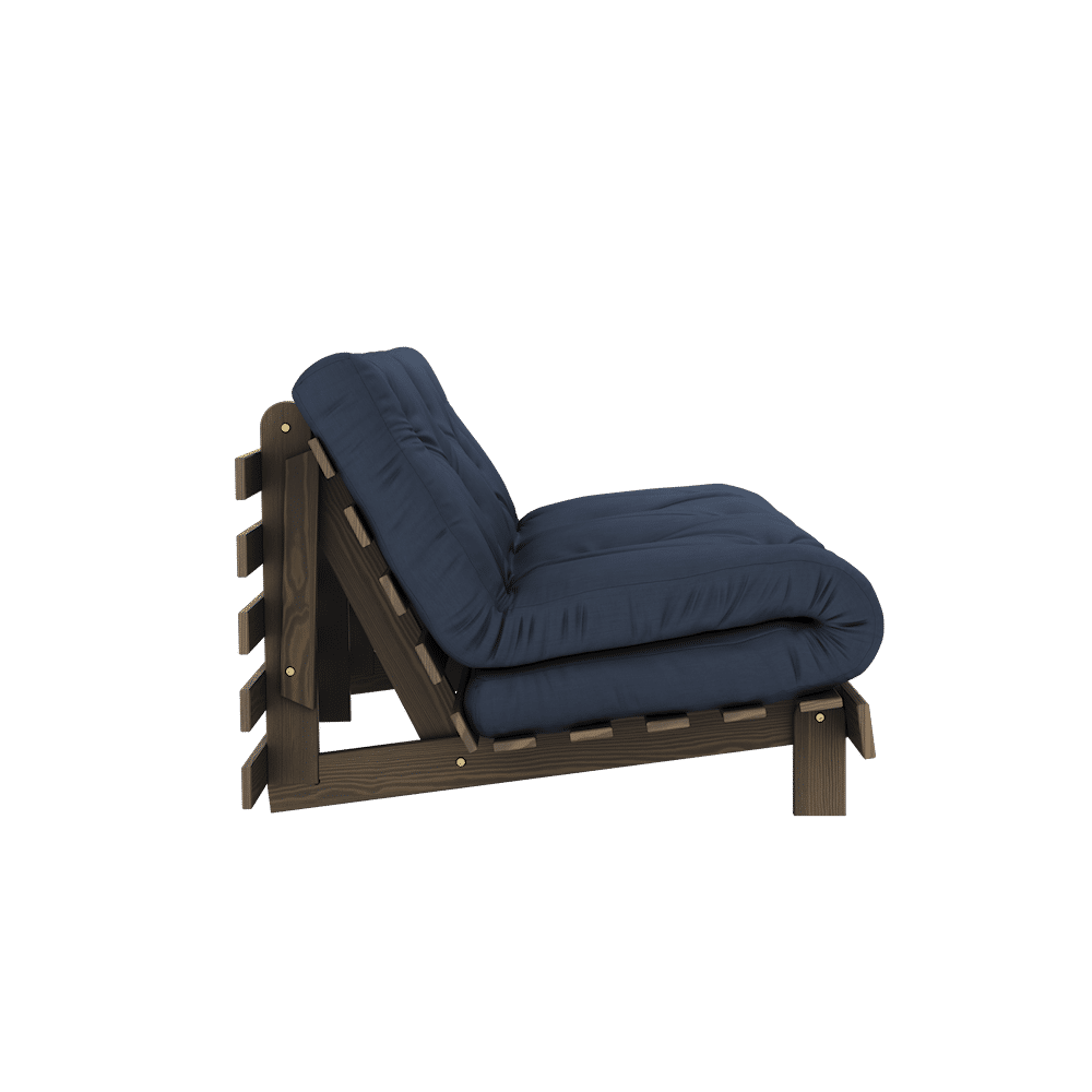 Karup Design WURZELN CAROB BROWN 160X200 W. SCHWEDEN MATRATZE NAVY