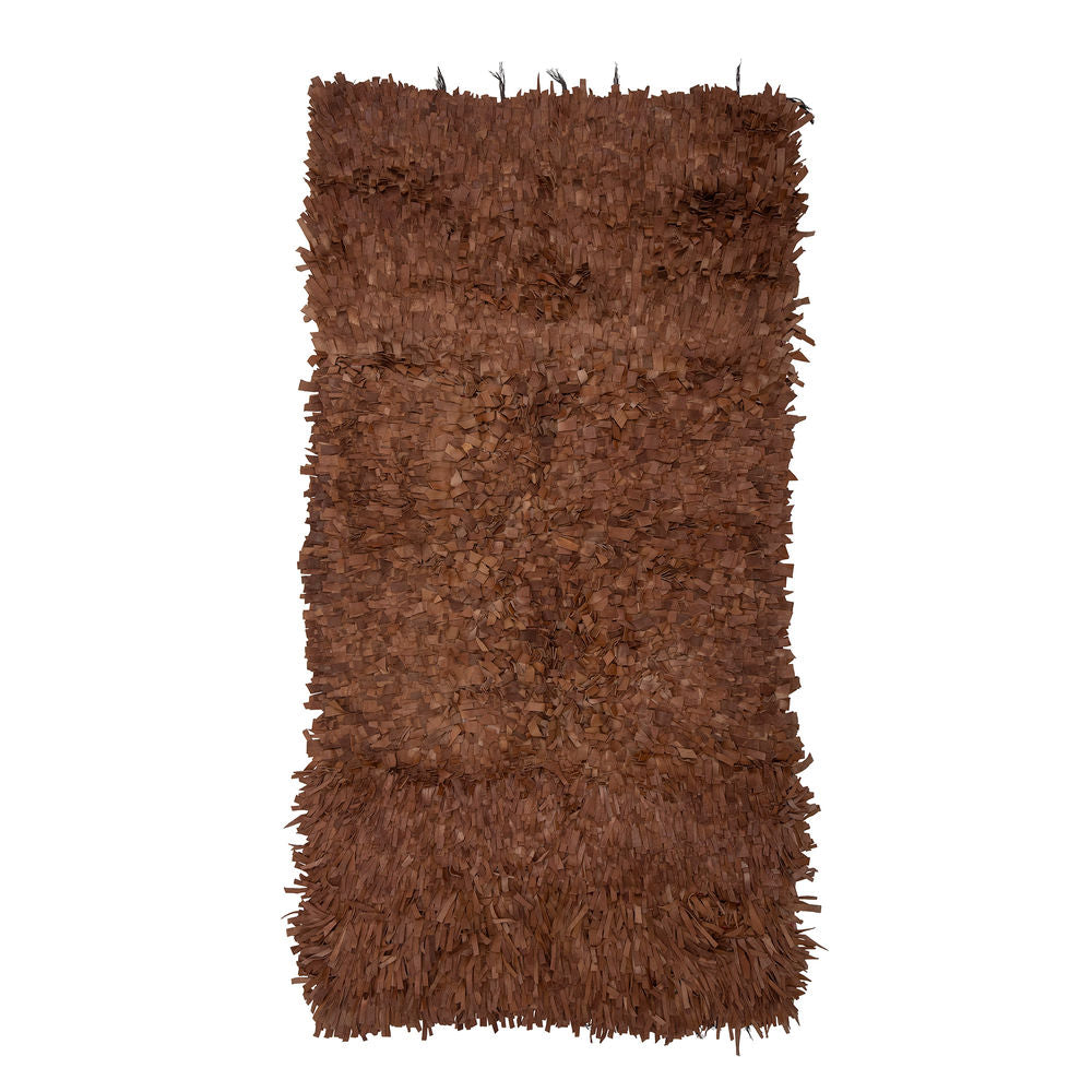 Bloomingstad Tapis Serah, Brun, Cuir