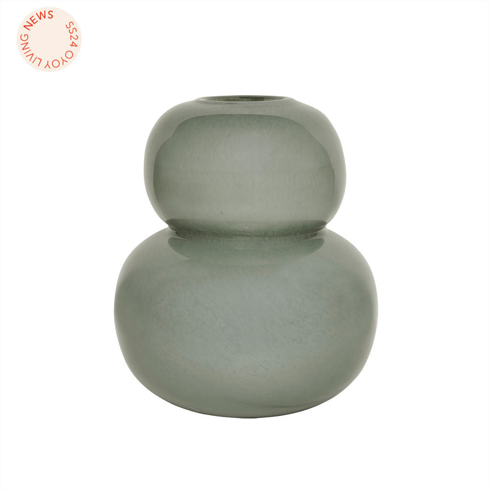 OYOY LIVING Lasi Vase-Big-Jade