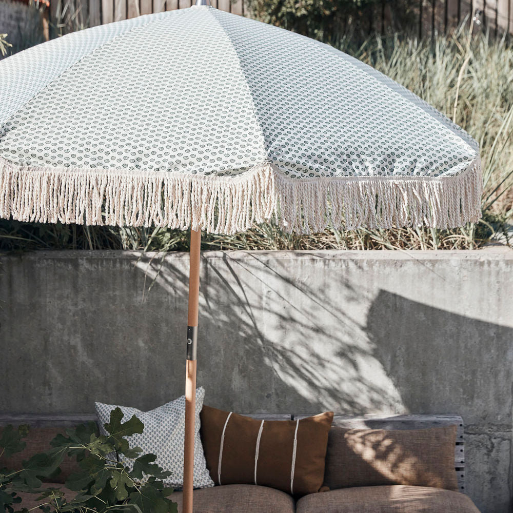 House Doctor Parasol, Umbra, Groen/Zand