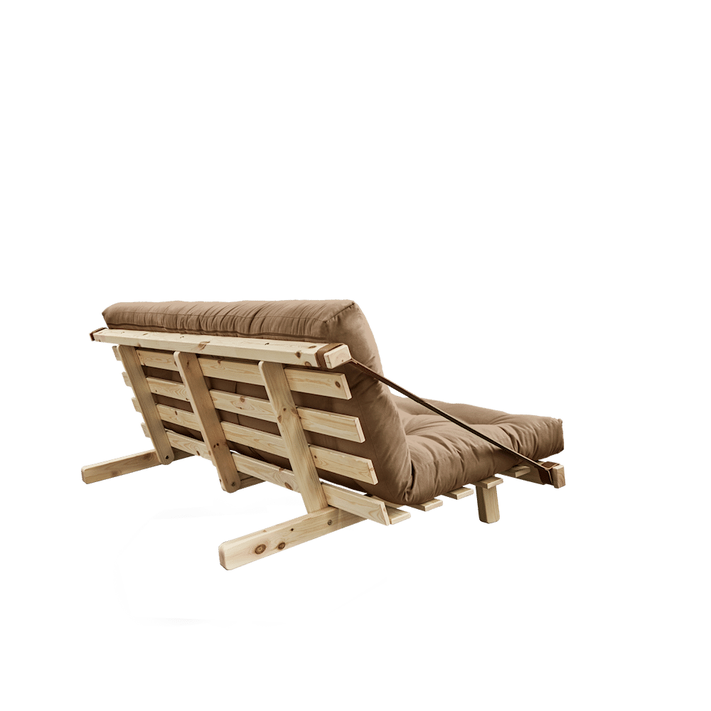 SAUT CLAIR LAQUÉ W. MATELAS MIXTE 5 COUCHES MOCCAA