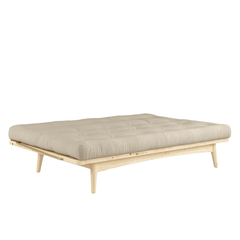 Karup Design FOLK KLARE LACKIERT W. 5-Schicht GEMISCHTE MATRATZE BEIGE