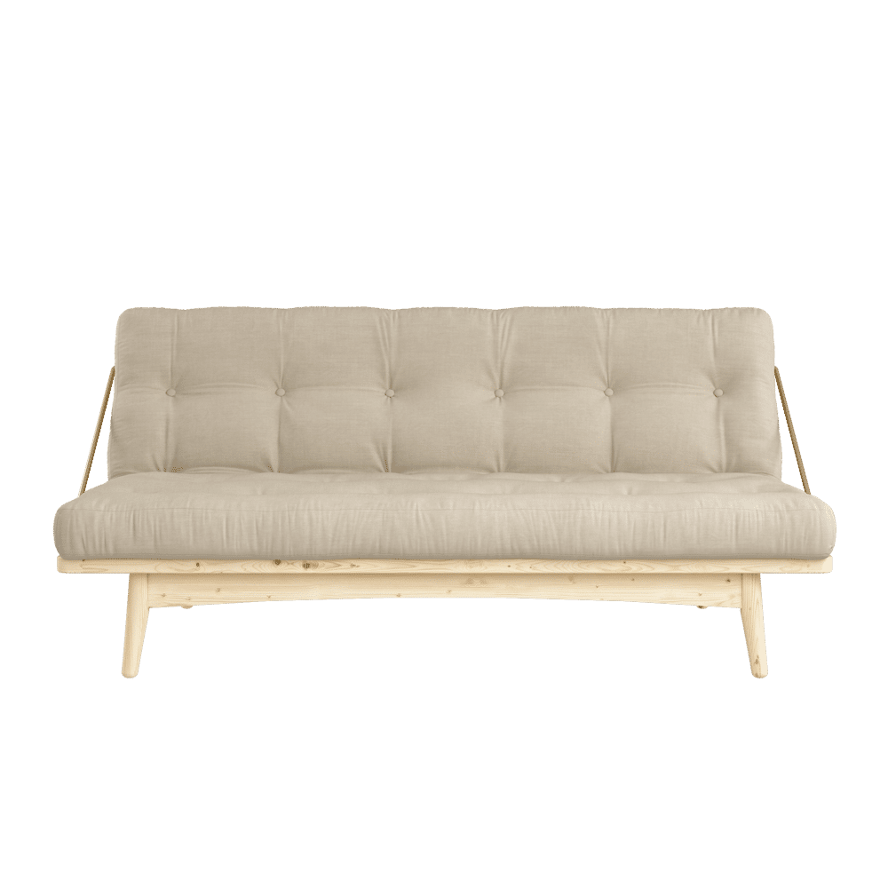 Karup Design FOLK KLARE LACKIERT W. 5-Schicht GEMISCHTE MATRATZE BEIGE