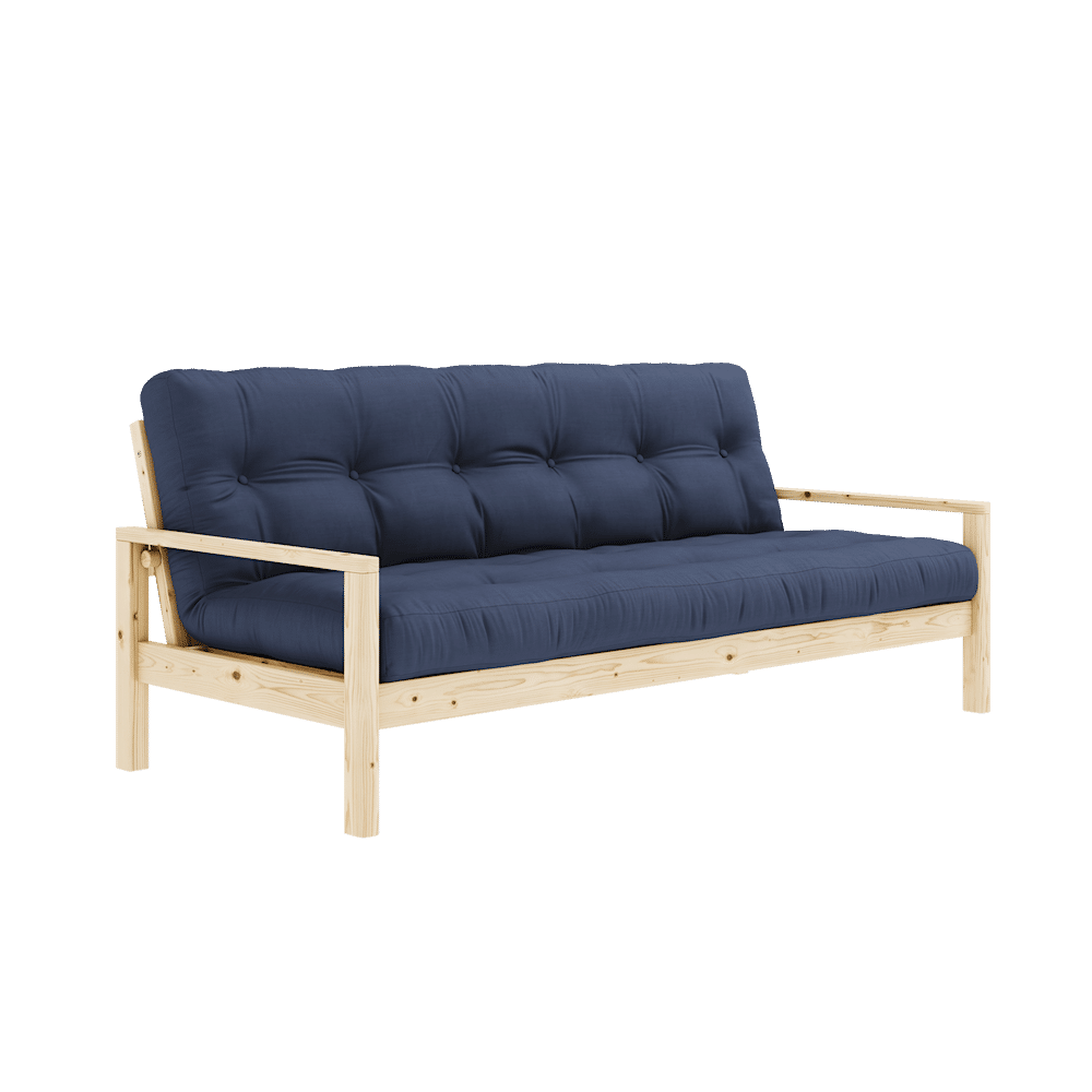 Designer BOUTON CLAIR LAQUÉ W. MATELAS MIXTE 5 COUCHES MARINE