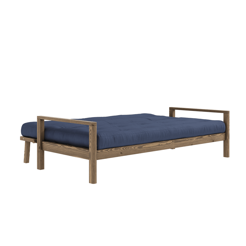 BOUTON CAROBE BRUN W. MATELAS MIXTE 5 COUCHES MARINE