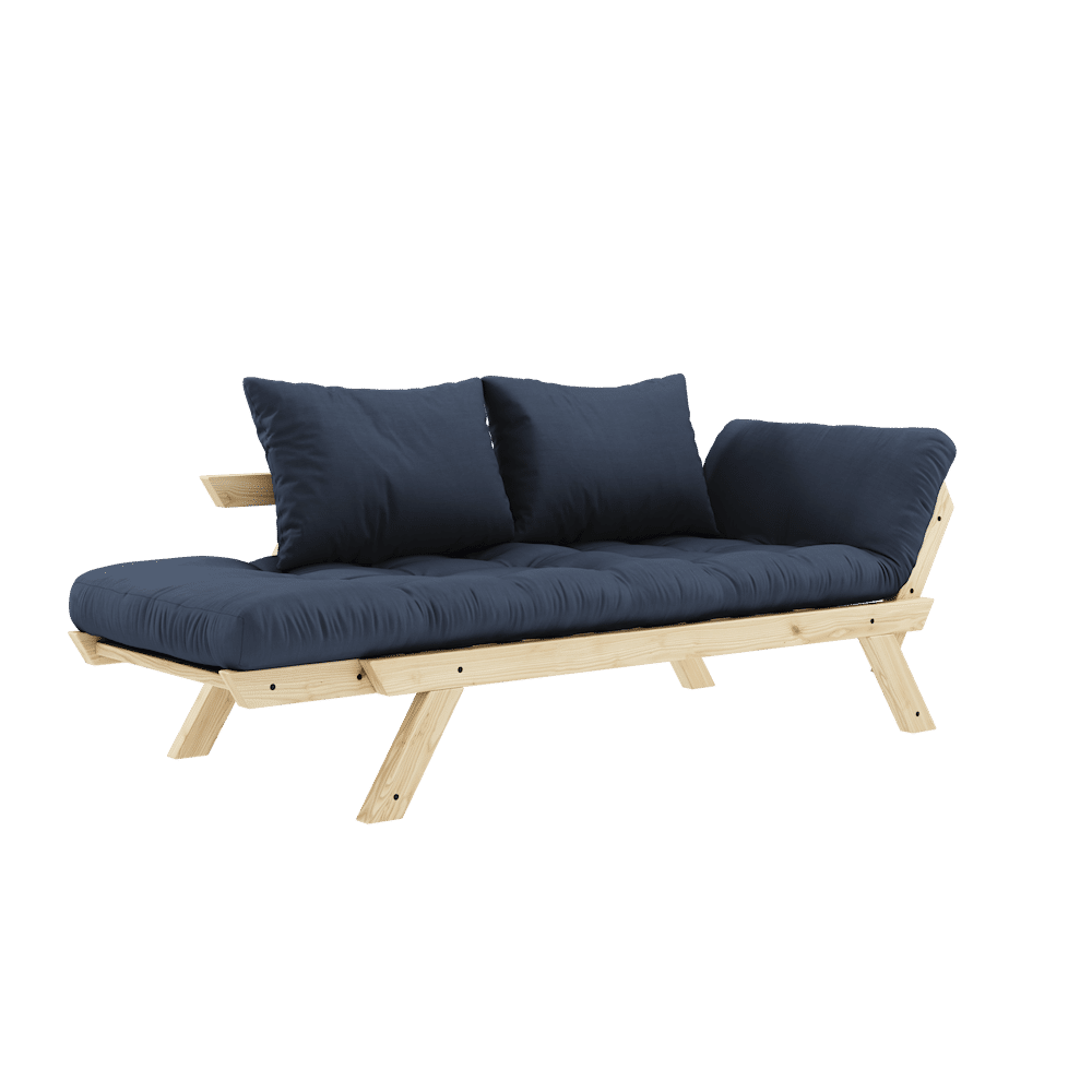 BEBOP CLAIR LAQUE W. MATELAS MIXTE 4 COUCHES MARINE