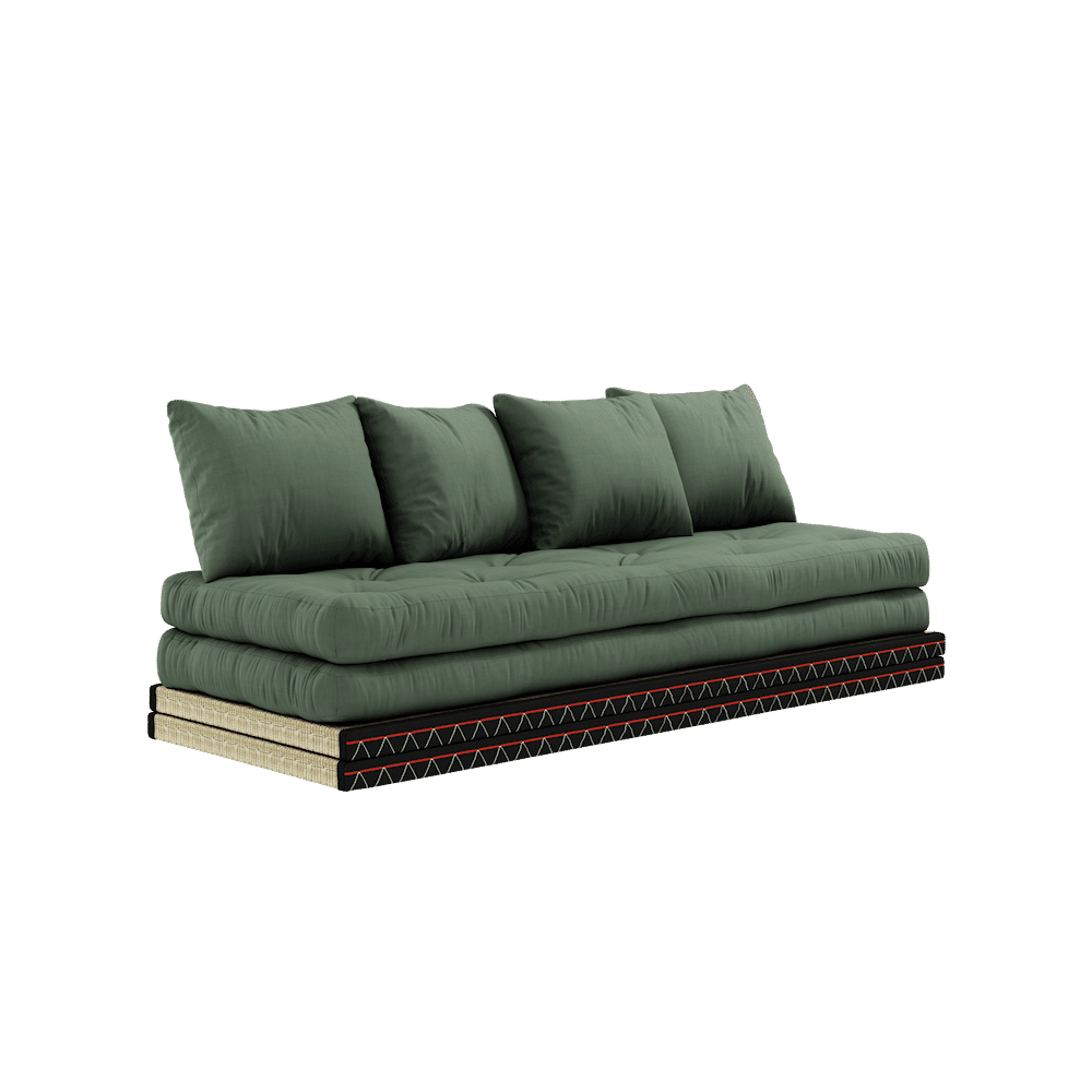 Karup Design CHICO VERT OLIVE W. 2 MOIS 80X200 W. 2 CHICO ENSEMBLE DE MATELAS VERT OLIVE