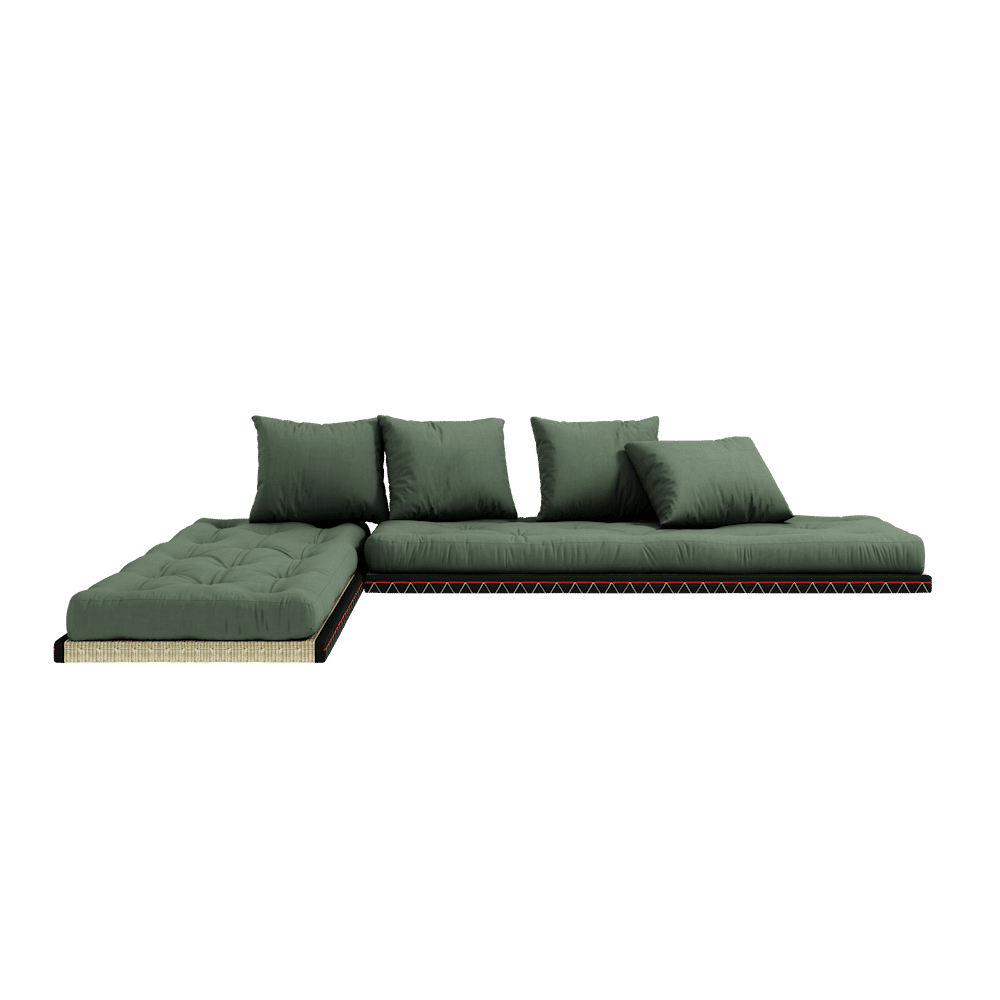 Karup Design CHICO VERT OLIVE W. 2 MOIS 80X200 W. 2 CHICO ENSEMBLE DE MATELAS VERT OLIVE