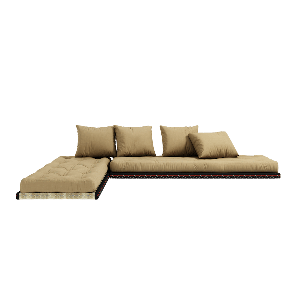 Karup Design CHICO BLÉ BEIGE W. 2 MOIS 80X200 W. 2 JEU DE MATELAS CHICO BLÉ BEIGE