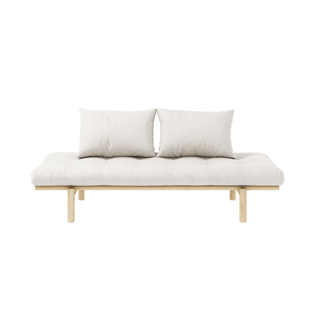 Karup Design PACE DAYBED KLAR LACKIERT MIT 4-SCHICHT MISCHMATRATZE NATUR