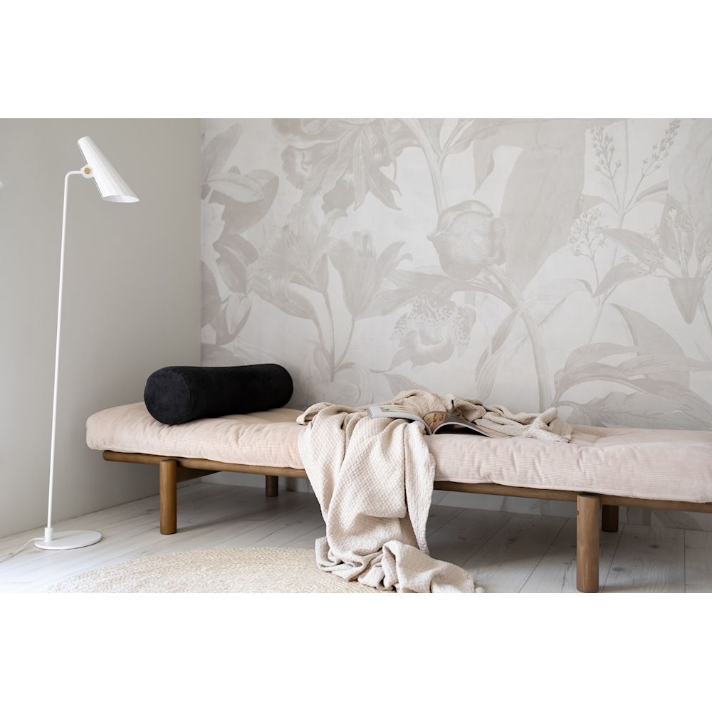 Karup Design SIGUIENTE DAYBED CAROB MARRÓN LACADO W. COLCHÓN MEZCLADO 4-LAYER SEAWEED