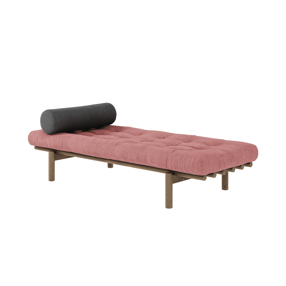 Karup Design NÄCHSTES TAGEB CAROB LACKIERT W. 4-SCHICHT GEMISCHTE MATRATZE SORBET ROSA