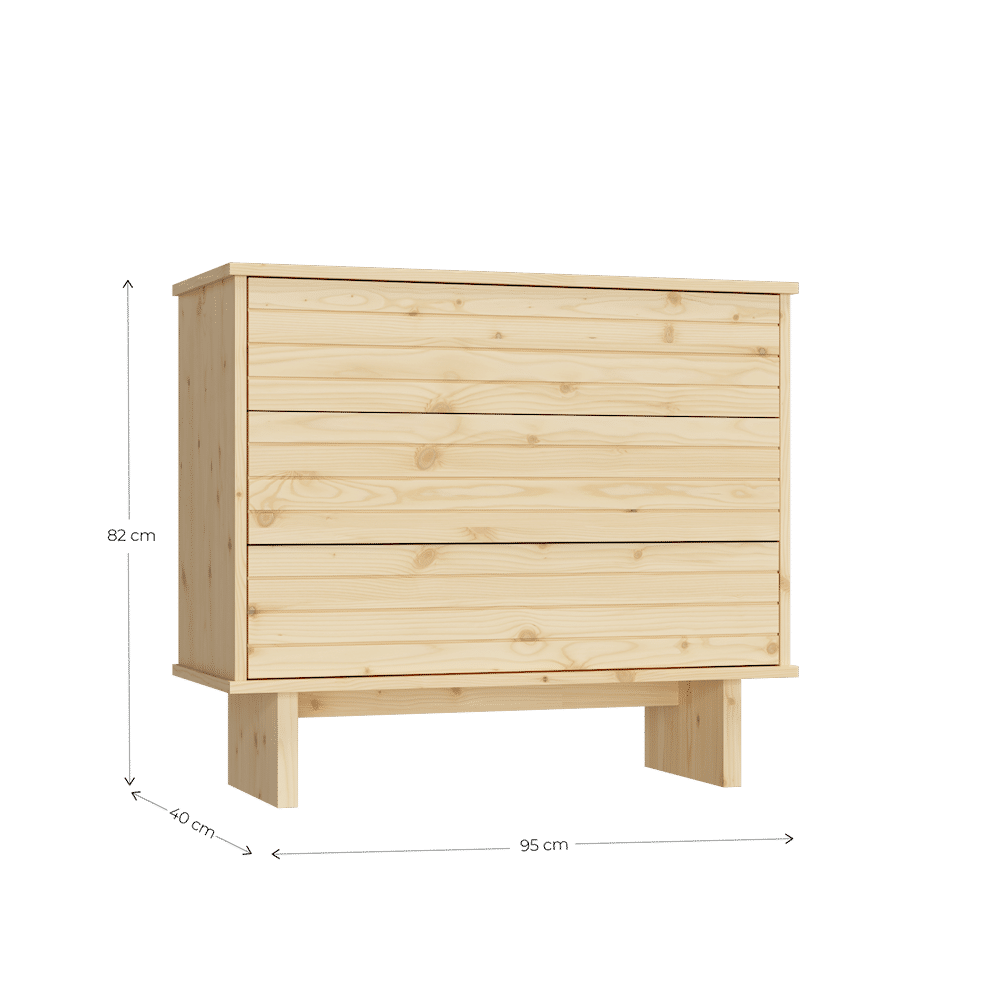 Karup Design KOMMO DRESSER KLARES LACKIERT