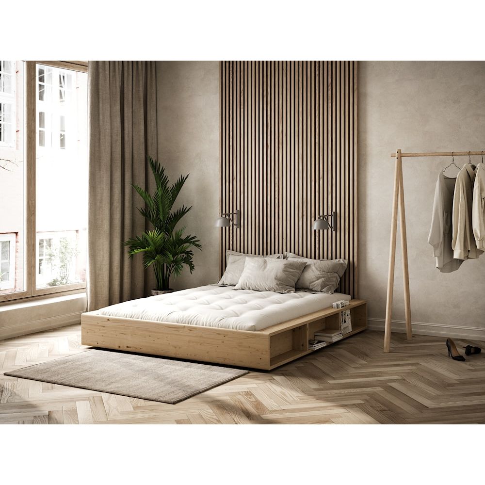 Karup Design ZIGGY BED CLEAR LACQUERED 160 X 200