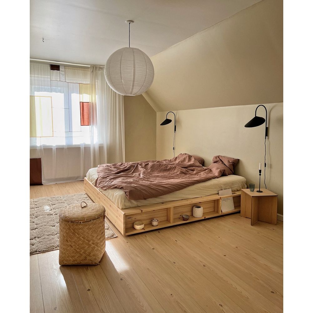 Karup Design ZIGGY BED CLEAR LACQUERED 160 X 200