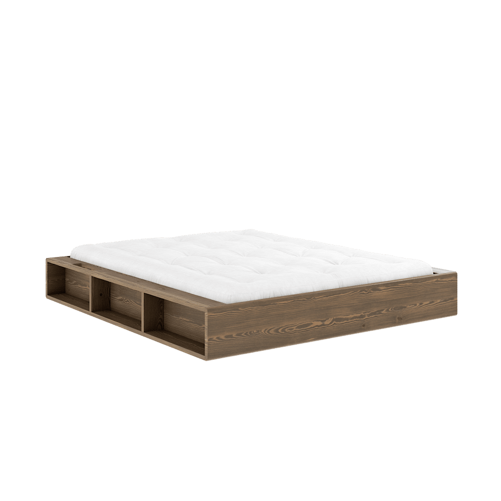 Karup Design ZIGGY BED CAROB BROWN LACQUERED 160 X 200