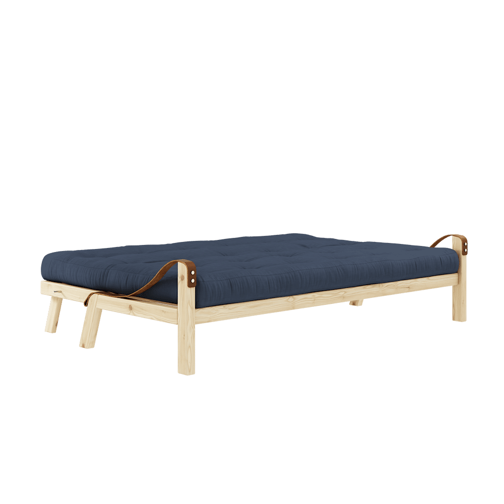 Karup Design POÉSIE CLAIR LAQUÉ W. MATELAS MIXTE 5 COUCHES MARINE