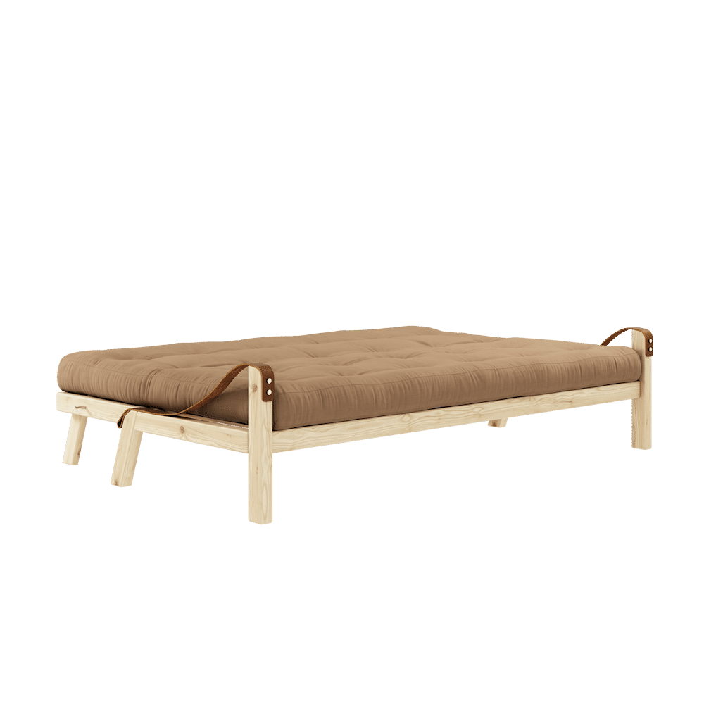 Karup Design POÉSIE CLAIR LAQUÉ W. MATELAS MIXTE 5 COUCHES MOCCAA