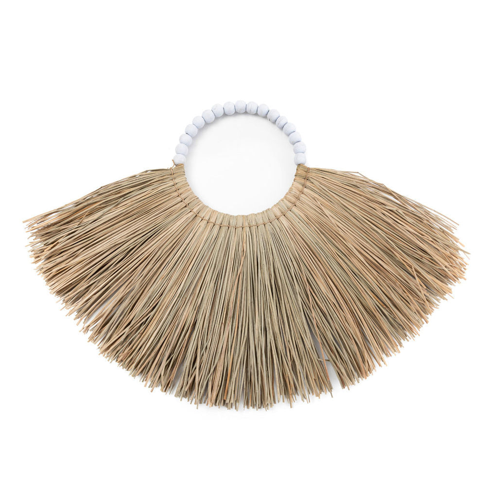 Bazar Bizarre El Alang Vena Collar-Natural Blanco