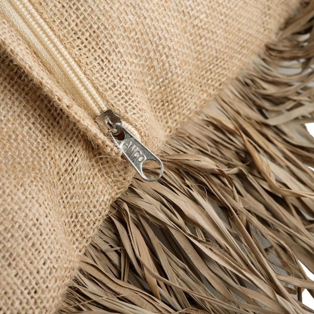 Bazar Bizar Die Jute Bonita Kissen Cover-Nature-60x60