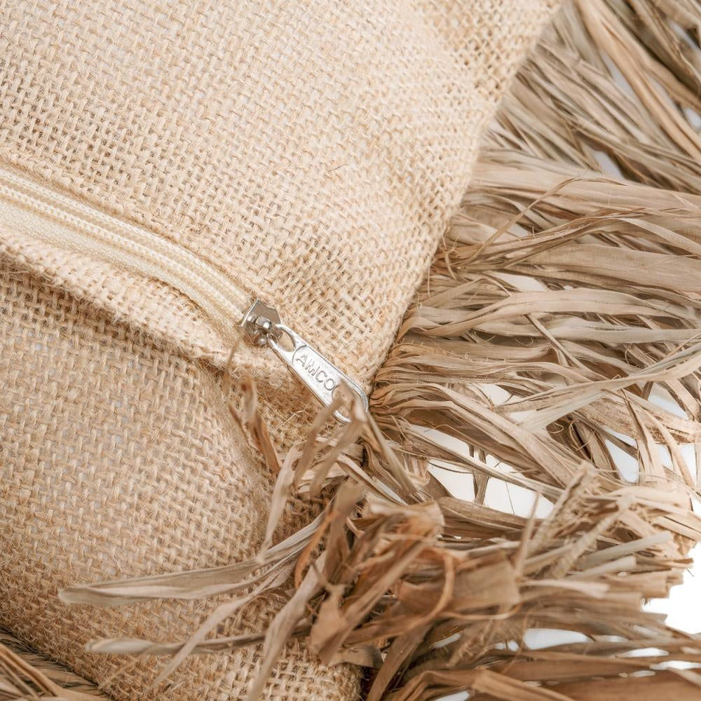 Bazar Bizar Die Jute Bonita Kissen Cover-Nature-40x40