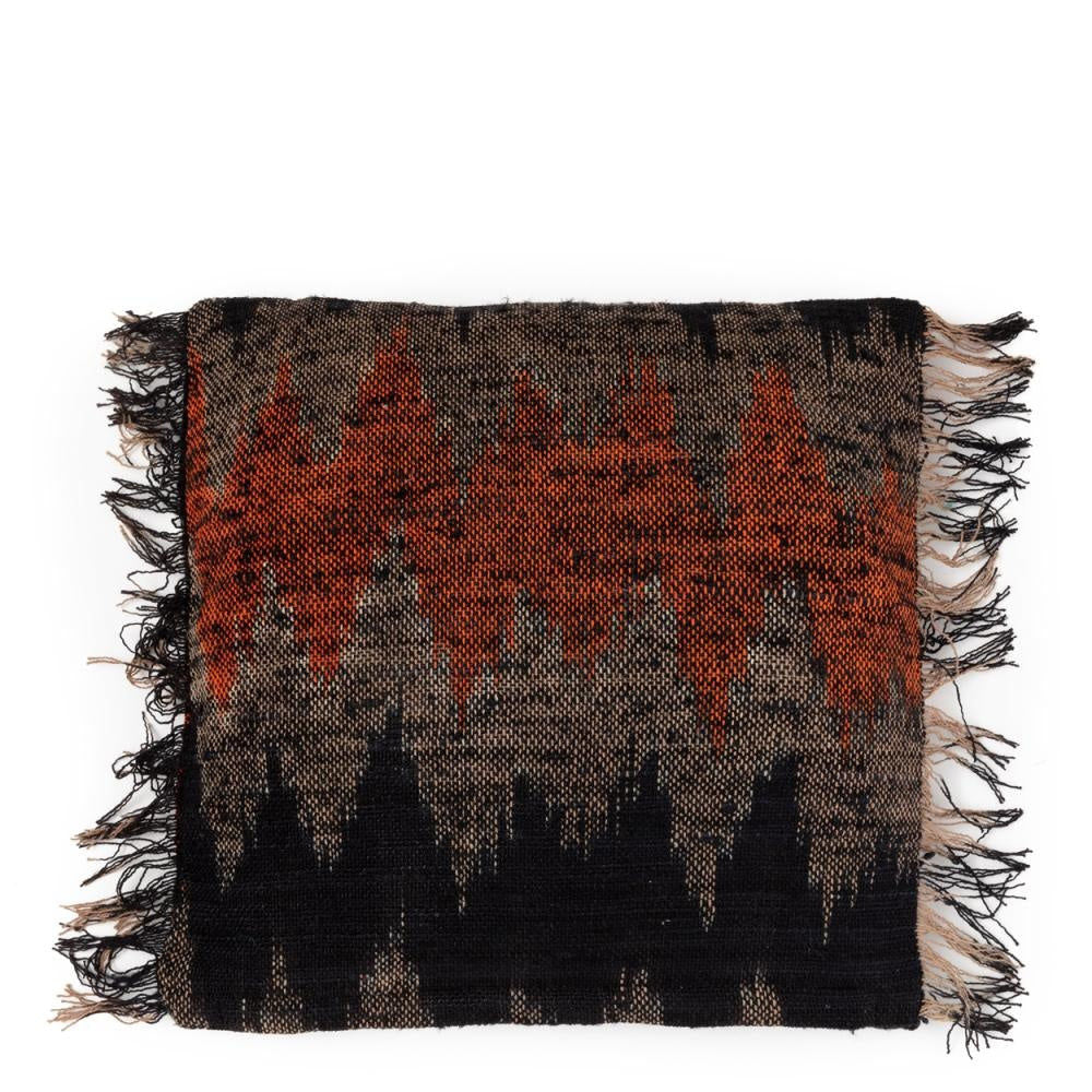 Housse de Coussin Bazar Bizarre The Oh My Gee-Orange-40x40 Noire