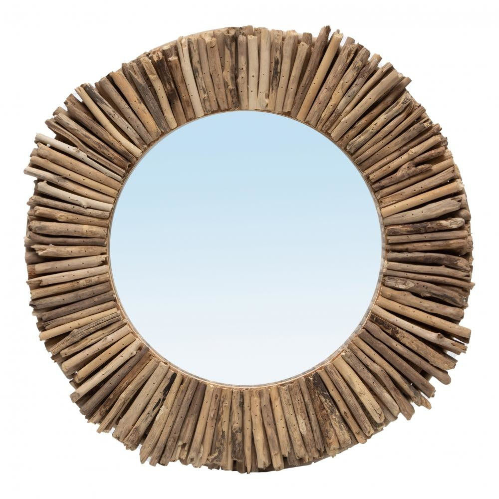 Bazar Bizarre Le miroir Halo Drijfwood-Naturel-M