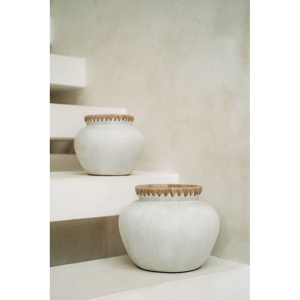 Bazar Bizar Der Stil Vase-Beton Naturel - M