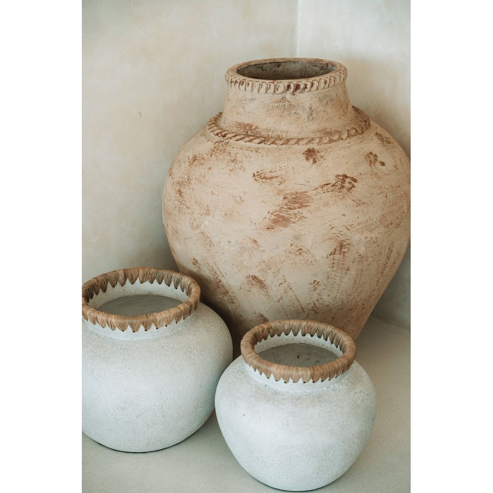 Bazar Bizar Der Stil Vase-Beton Naturel - M