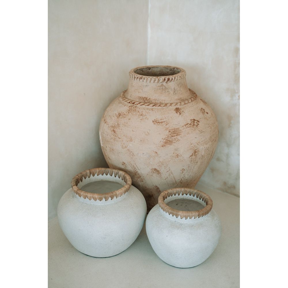 Bazar Bizar Der Stil Vase-Beton Naturel - M