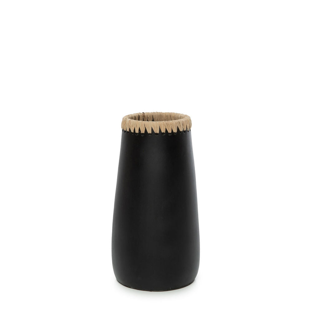 Bazar Bizarre Le vase sournois-Noir Naturel-M