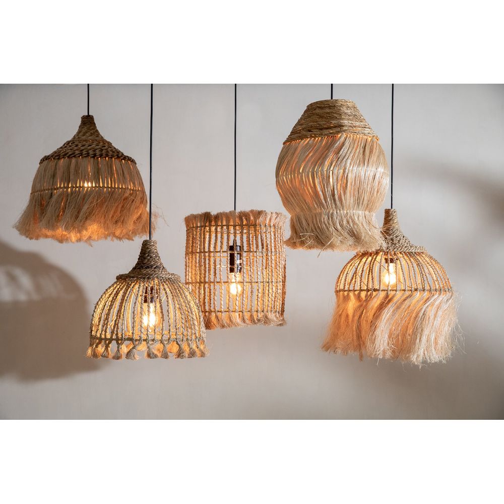 Colgante Bazar Bizar The Abaca Bird Cage-Natural-M