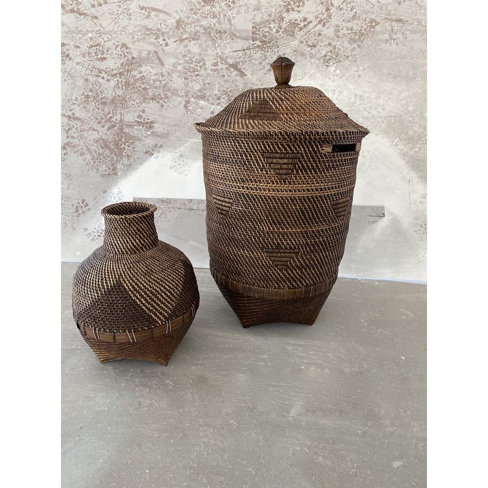 Bazar Bizarre Le Vase Colonial-Brun Naturel