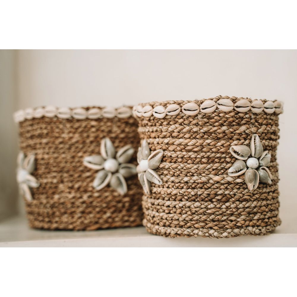 Bazar Bizar The Beach View Baskets-Juego de 3