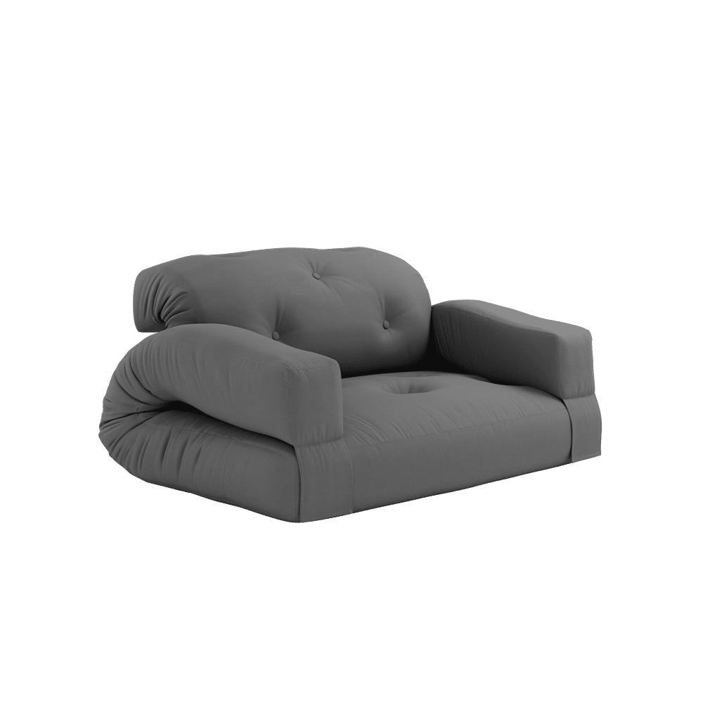 HIPPO SOFA OUTDOOR DUNKELGRAU