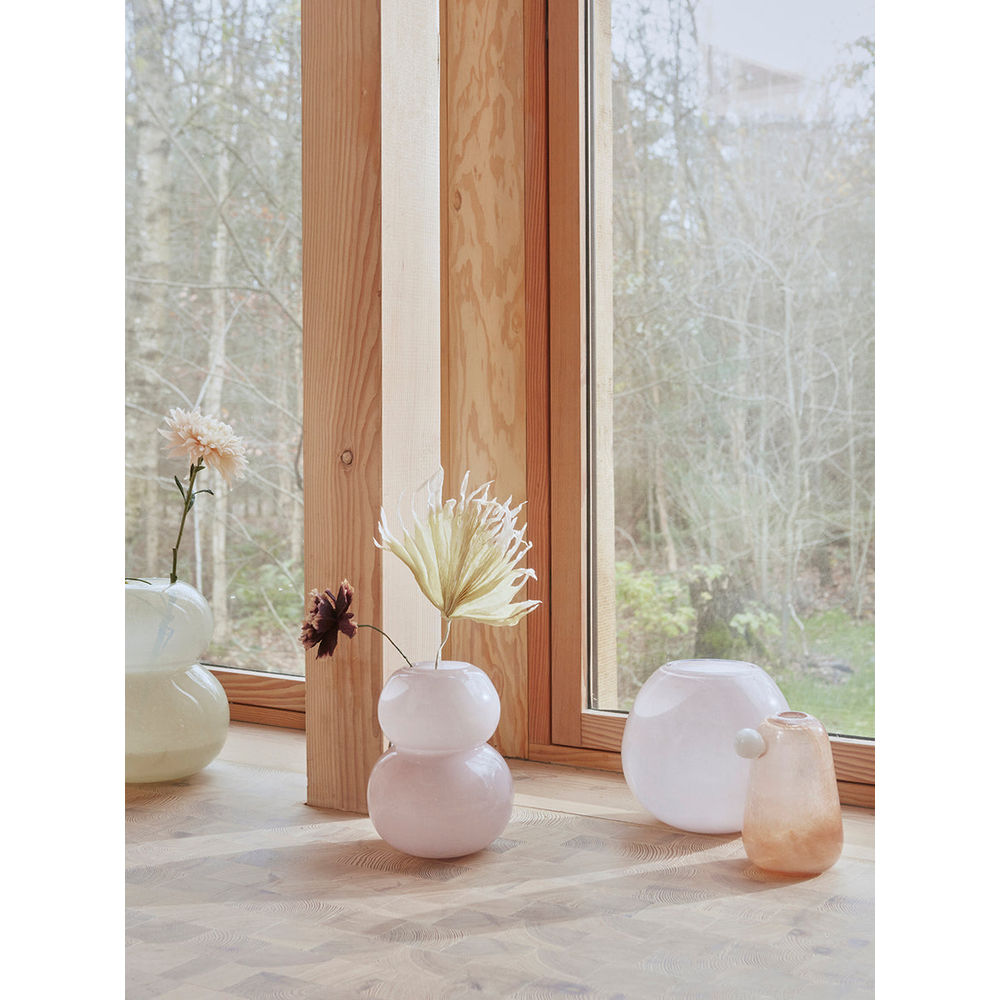 OYOY LIVING Vase Lasi-Klein-Rose