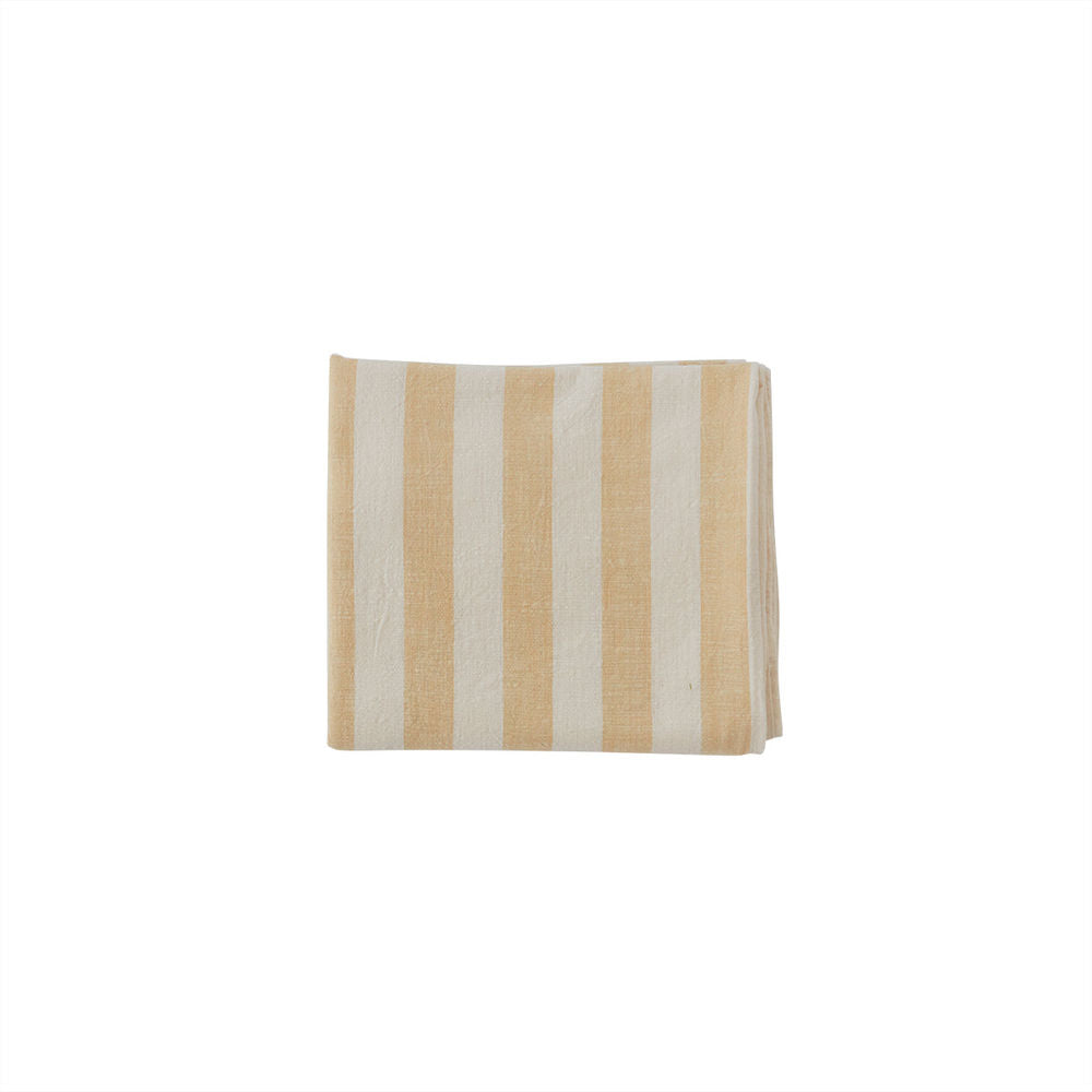 OYOY LIVING Striped Tablecloth - 200x140 cm - Vanilla