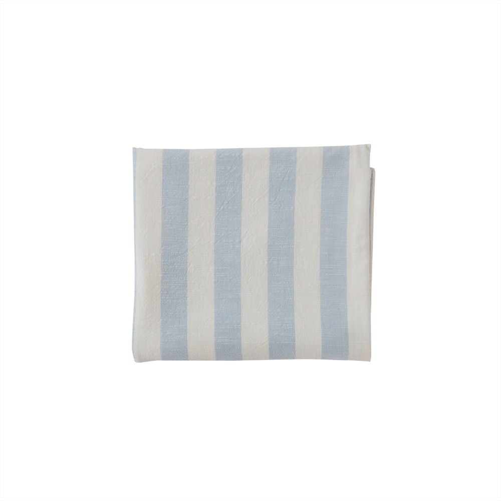 OYOY LIVING Striped Tablecloth - 260x140 cm - Ice Blue