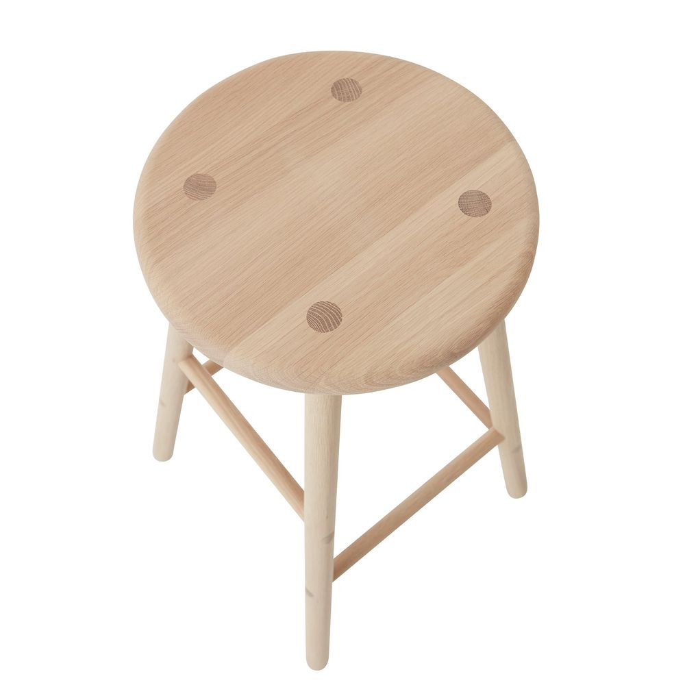 OYOY LIVING Moto Tabouret-Bas-Nature