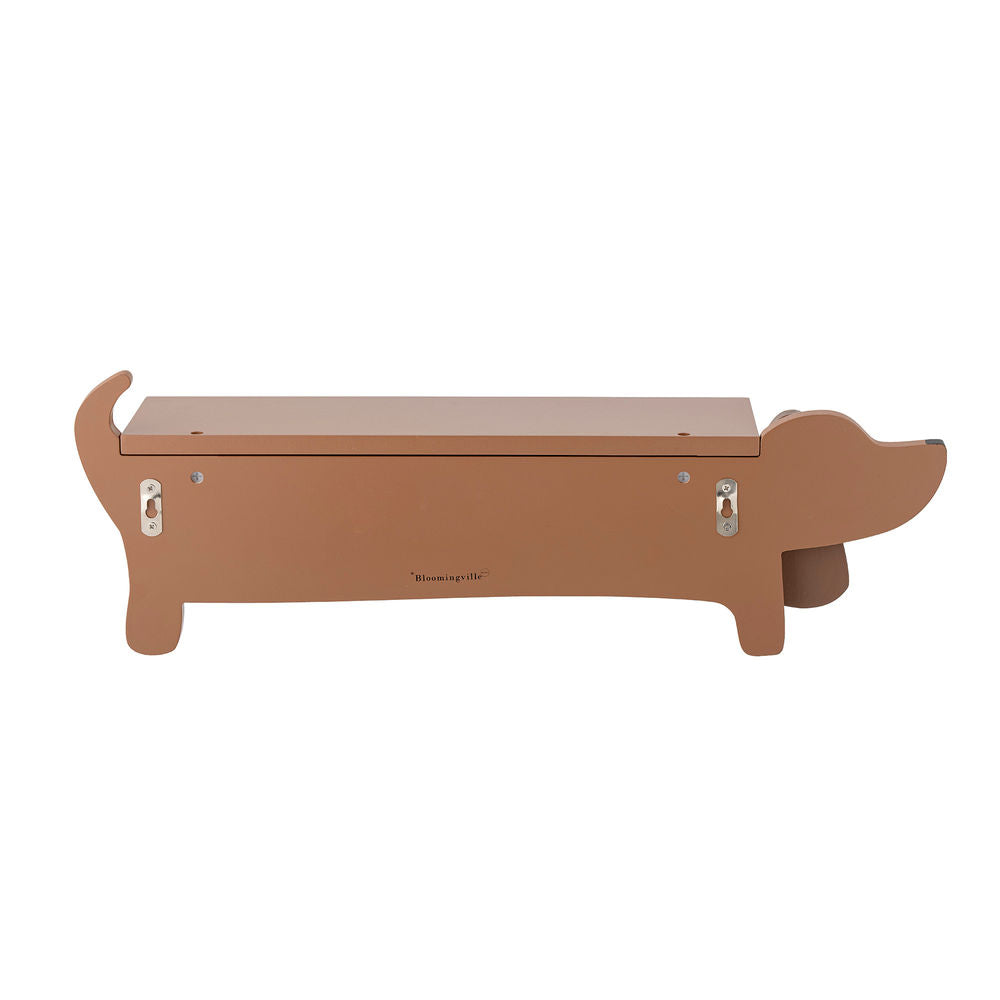 Bloomingville MINI Charlie Plank, Marron, MDF