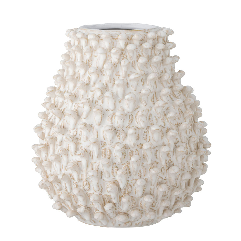 Blooming ville Spikey Vase, Natur, Steinzeug