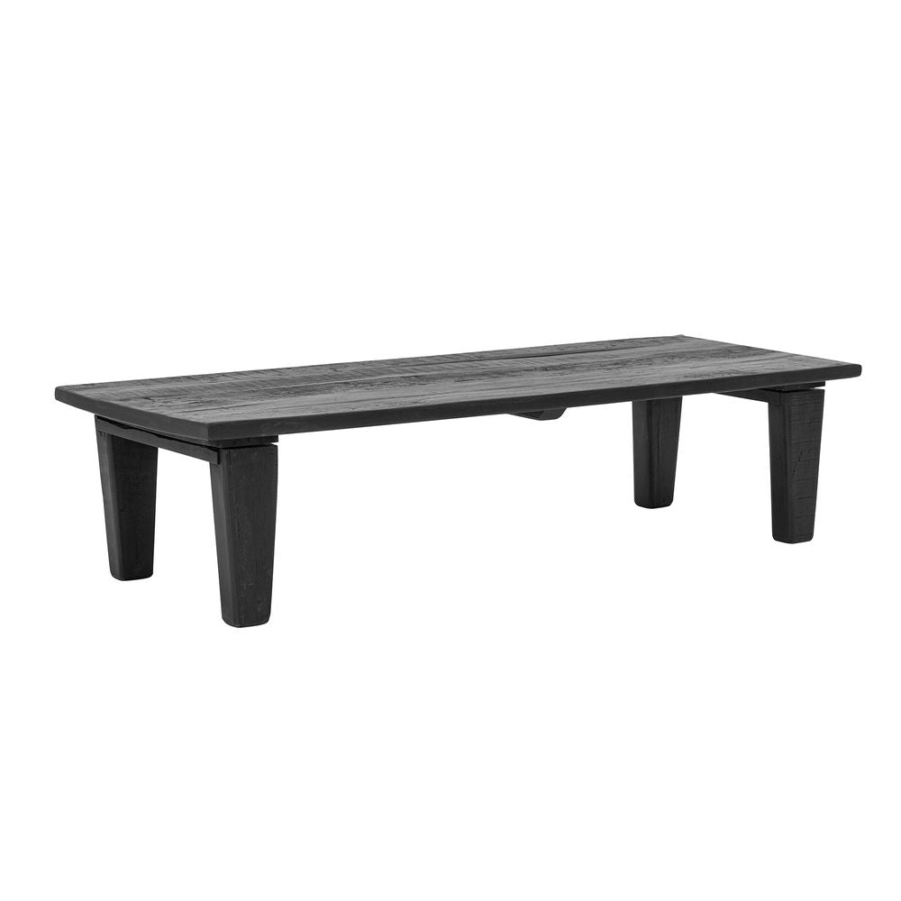 Bloomingville Table basse Riber, noir, bois de récupération