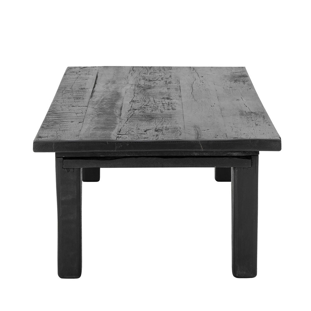 Bloomingville Table basse Riber, noir, bois de récupération