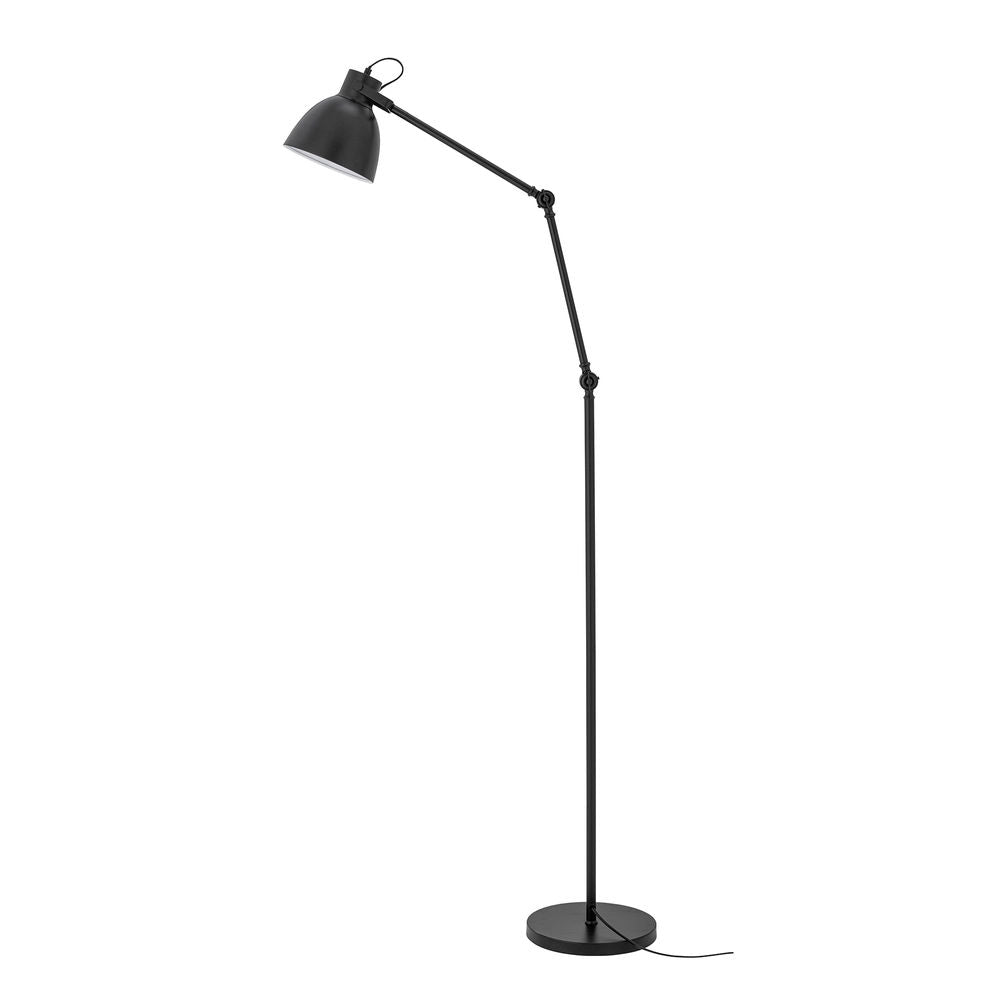 Kreative Kollektion Barca Stand Lampe, Schwarz, Metall