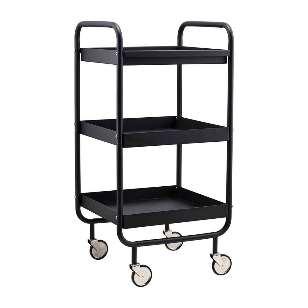 House Doctor Trolley, Roll, Zwart